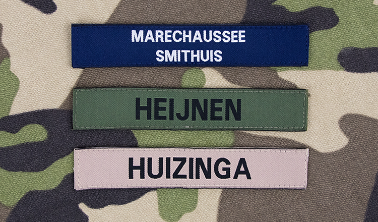 Create your own army name ribbons order from 4 pieces