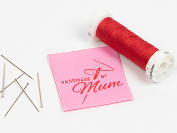 Sewing labels taffeta 