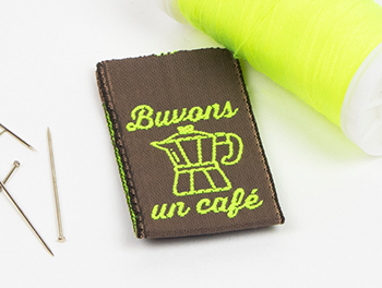 Sewing labels taffeta 