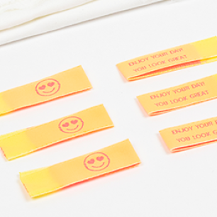 Sewing labels taffeta  Sewing labels taffeta